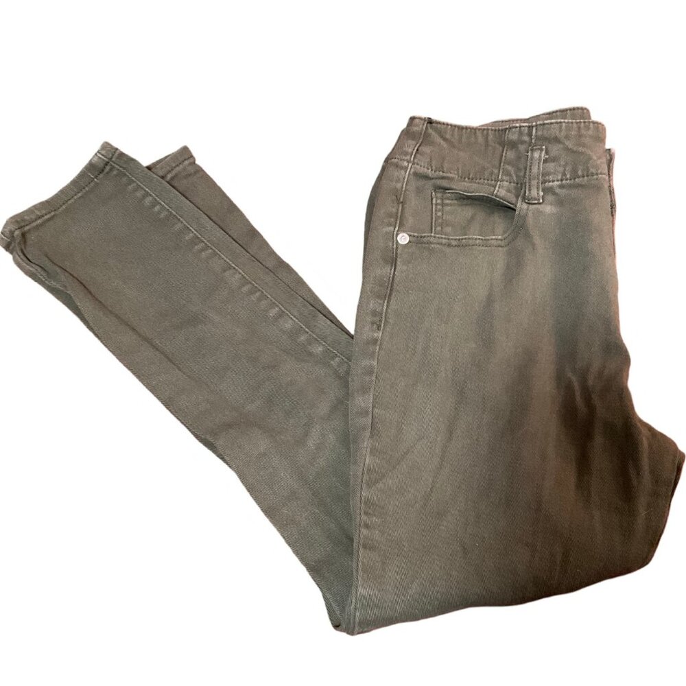 Army Green Skinny Jeans